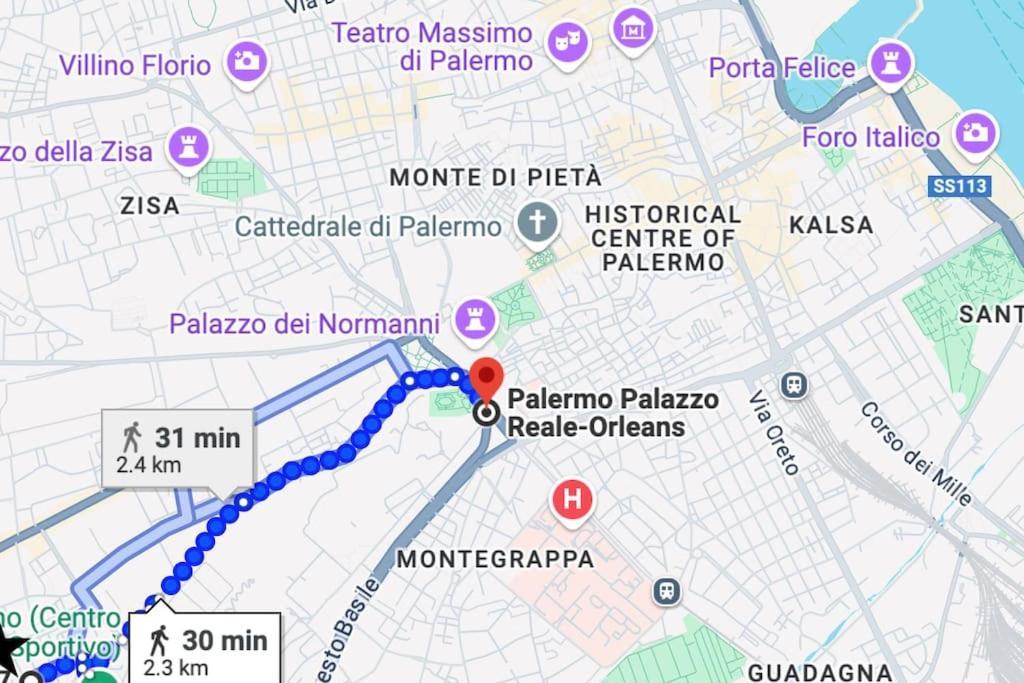 巴勒莫Dolce Sicily A 2Km Dal Centro公寓 外观 照片